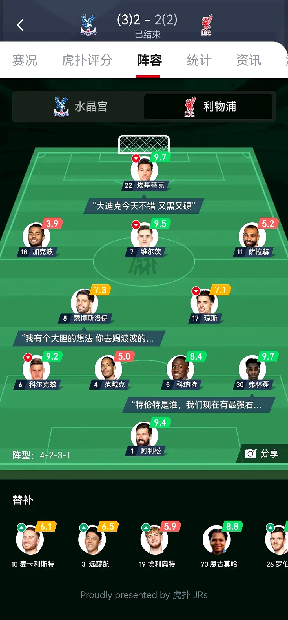 从罗马围绕法国杯强势反弹到清晨利物浦调整名单以备法国杯，风云突变罗马赛后内部沟通的简单介绍